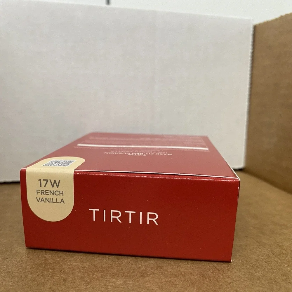 NEW‎ TIRTIR Mask Fit Red Cushion Foundation 17W French Vanilla .63 Oz